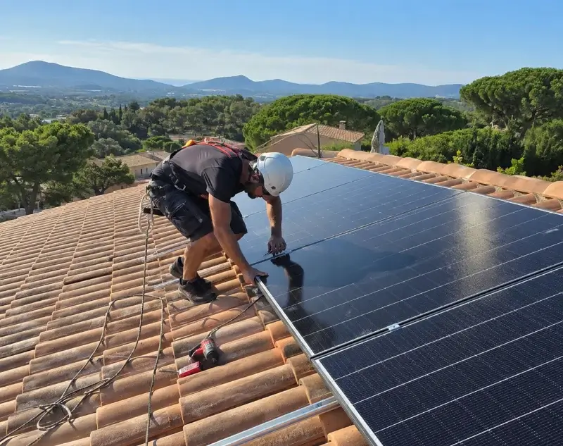 Installateur panneaux solaires Juliénas — pose photovoltaïque sur toiture